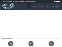 Tablet Screenshot of cvsoluciones.com